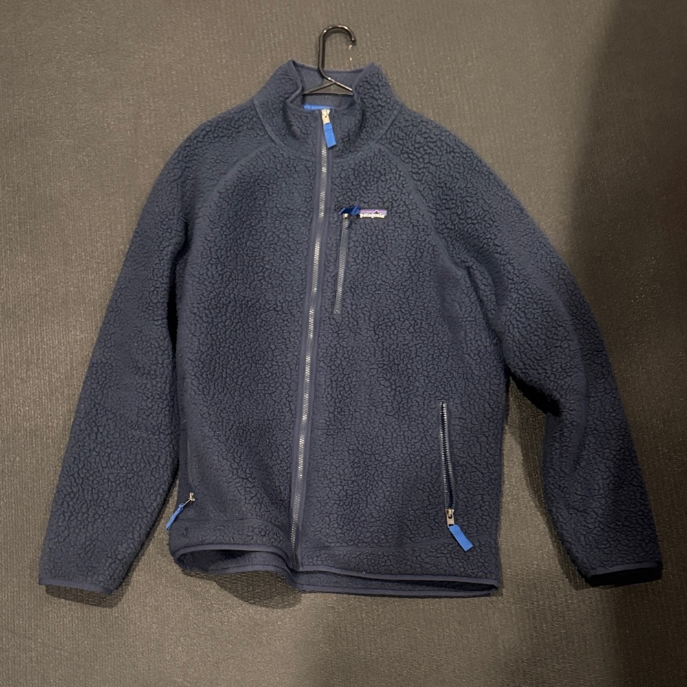 Patagonia Dark Blue Fleece Jacket